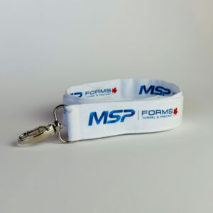 MSP Forms Lanyard