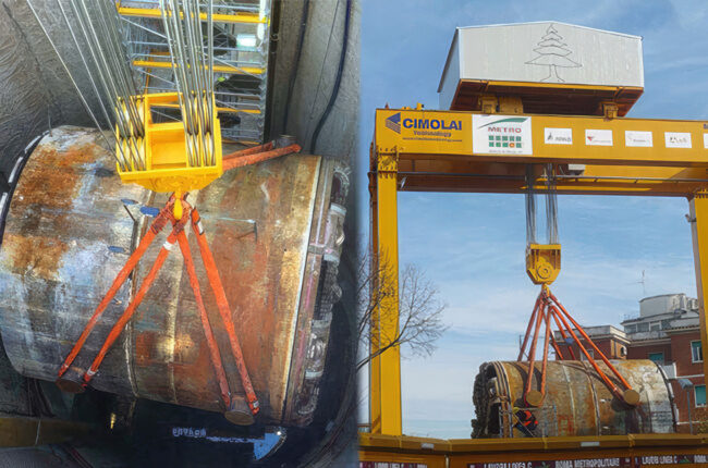 Heavy Lifting Gantry System for Shafts